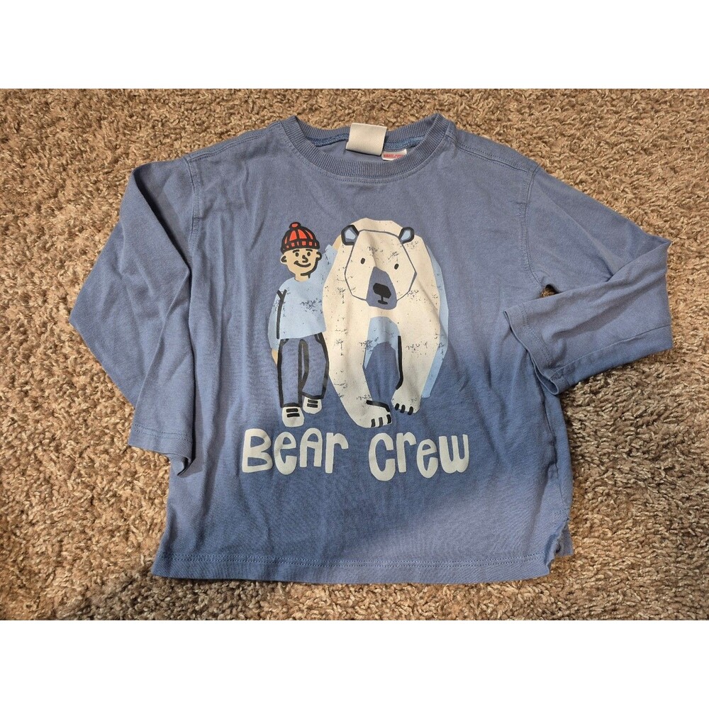 Zara baby long sleeve shirt size 2/3  bear crew